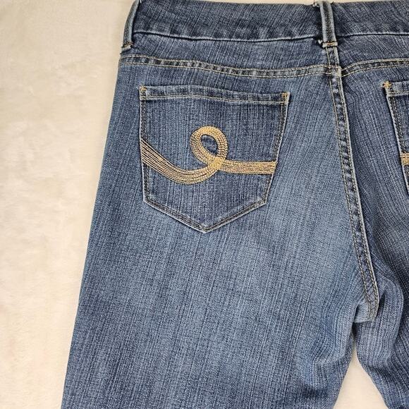 Seven7 Jeans Boot Cut womens 6  Premium Denim Medium Blue Wash - Picture 13 of 14